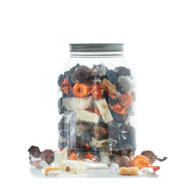 Fyldte chokolade kugler mix 1,2kg