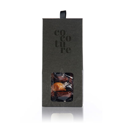 Karamelmix fra Cocoture i sort æske - 90g